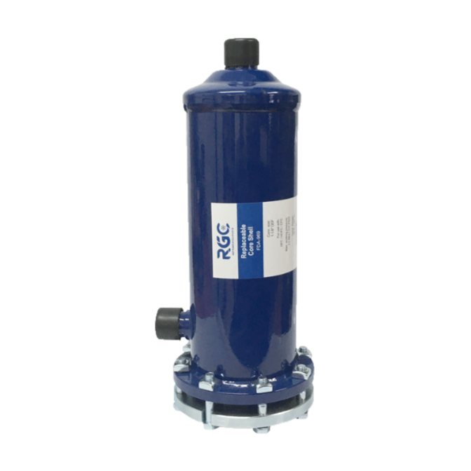 Filter drier shell 2 core 1-3/8 in ODF FDA-9611 RGC