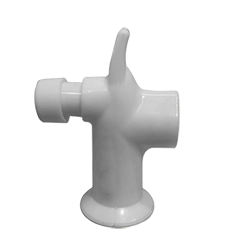 Valvula tipo grifo para bebedero de agua con botellon plastica mixto