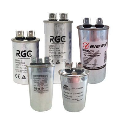 Repuestos de Refrigeración / Capacitores de marcha 370V