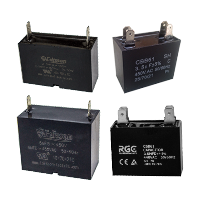 Repuestos de Refrigeración / Capacitores de marcha 450V