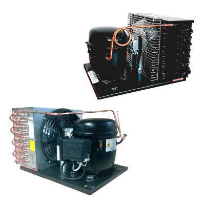 Unidades Condensadoras y Chasis de Refrigeración / Unidades condensadoras con compresor domestico