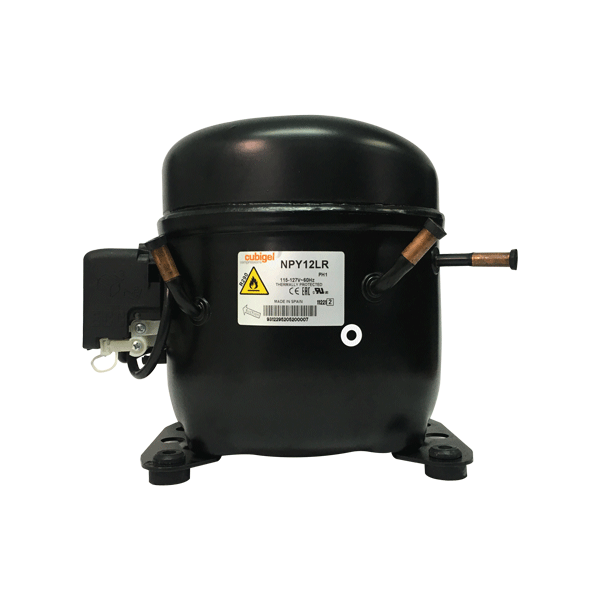 Compressor 2.174 BTU/h 1/3HP R-290 115V LMBP CUBIGEL NLY12NR ...