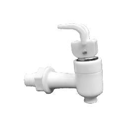 [12650004] Valvula tipo grifo para bebedero de agua con botellon plastica blanca