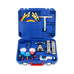 [19450005] Manometro completo R-410A R-404A R-22 con cortatubo abocinador y expansor RGC
