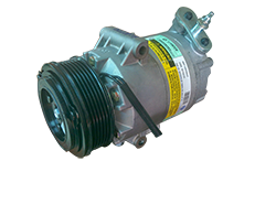 [01220038] Compresor Delphi V5 12V polea multicanal GM corsa 2004 - 2008 - meriva - fiat palio 1.6